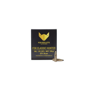 Ogives sans plomb Fox Bullets Classic Hunter calibre .257 100 gr