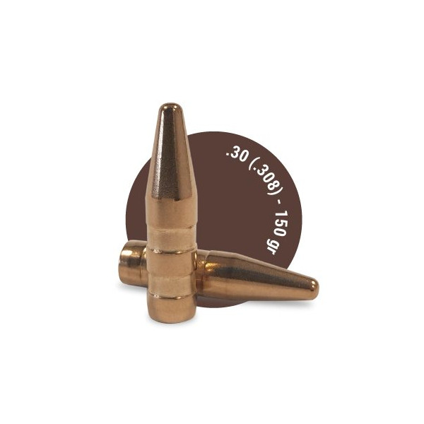 Ogives sans plomb Fox Bullets Target .308 150 gr – boîte de 100
