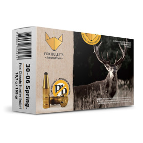 Cartouche sans plomb Fox Bullets Classic Hunter 30-06 165 gr – boîte de 20