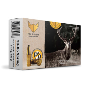 Cartouche sans plomb Fox Bullets Classic Hunter 30-06 180 gr – boîte de 20