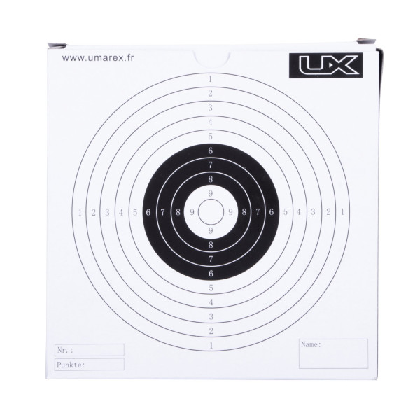 Cartons cibles UX 14x14 cm par 100