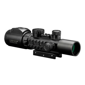 Lunette de visée Konus KonusPro AS-34 2-6x28 réticule Mil-Dot lumineux rouge et vert