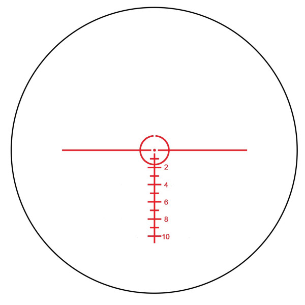 Lunette de tir Konus KonusPro EL-30 6-24x50 à 10 réticules lumineux interchangeables