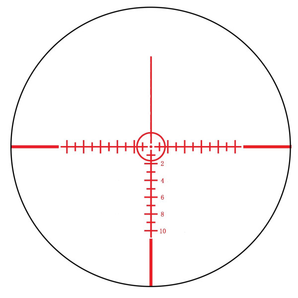 Lunette de tir Konus KonusPro EL-30 6-24x50 à 10 réticules lumineux interchangeables