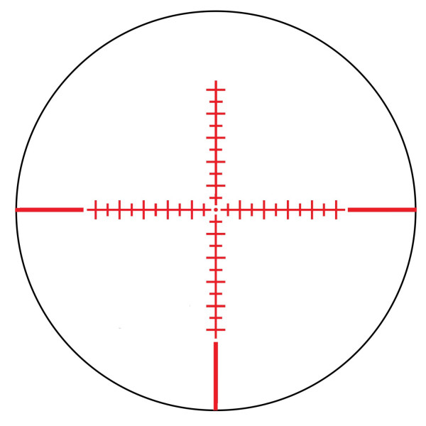 Lunette de tir Konus KonusPro EL-30 6-24x50 à 10 réticules lumineux interchangeables
