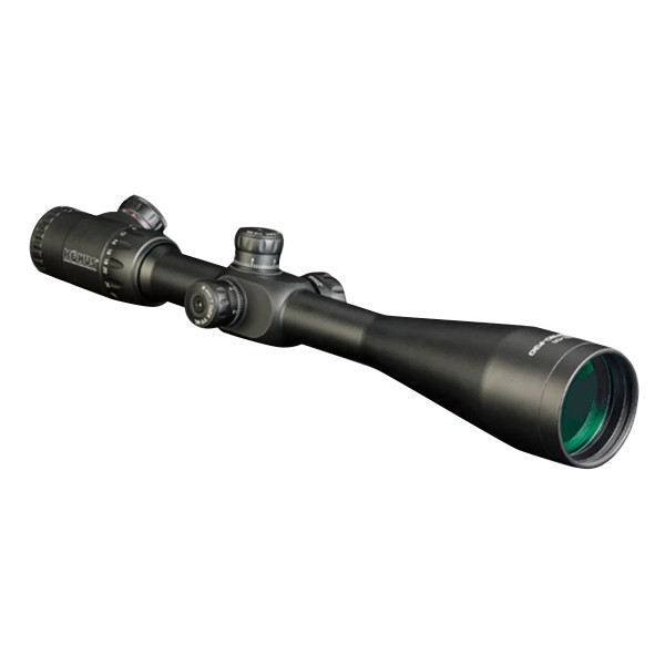 Lunette de visée Konus KonusPro F-30 6-24x52 réticule Mil-Dot lumineux rouge et bleu avec niveau