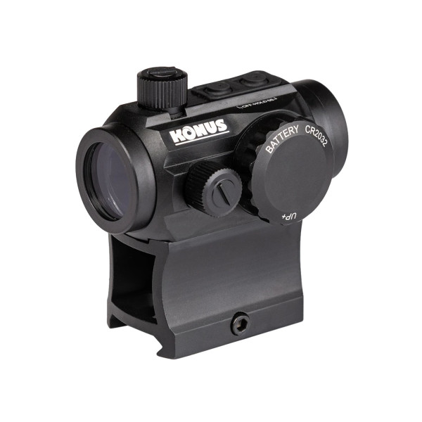 Point rouge Konus Sight Pro Nuclear 1x22 3 MOA avec montage double haut et bas