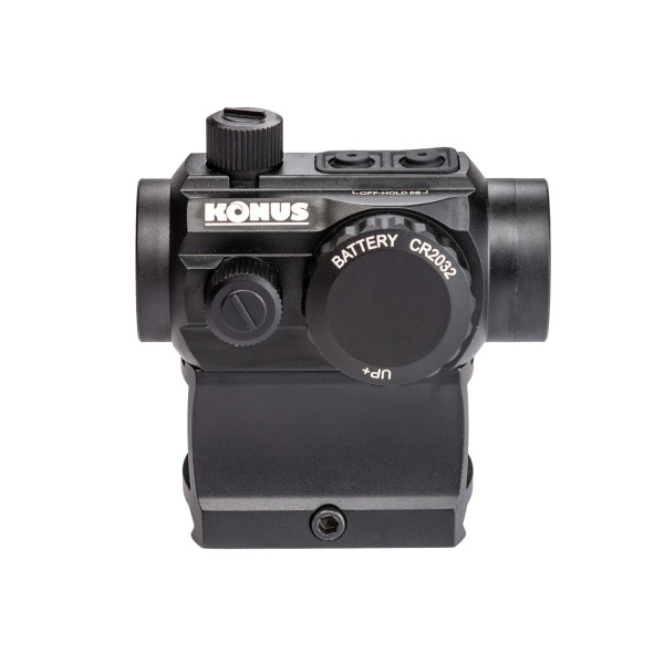 Point rouge Konus Sight Pro Nuclear 1x22 3 MOA avec montage double haut et bas