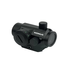 Point rouge Konus Sight Pro Nuclear-QR 1x22 3 MOA double montage haut QR et bas