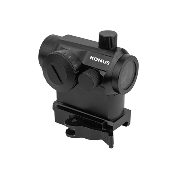 Point rouge Konus Sight Pro Nuclear-QR 1x22 3 MOA double montage haut QR et bas