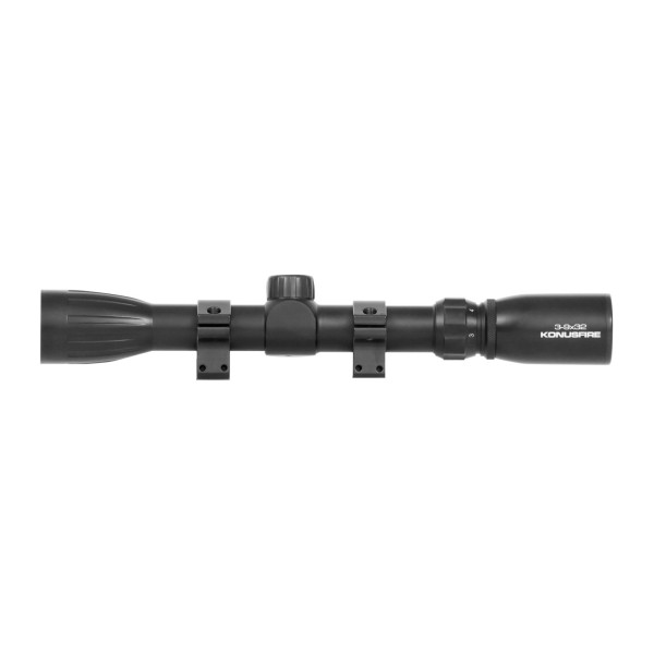 Lunette de visée Konus Konusfire 3-9x32 réticule 30/30 avec montage