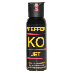 Aérosol Gel Poivre KO Jet Pfeffer - Efficacité Intense, Usage Sélectif
