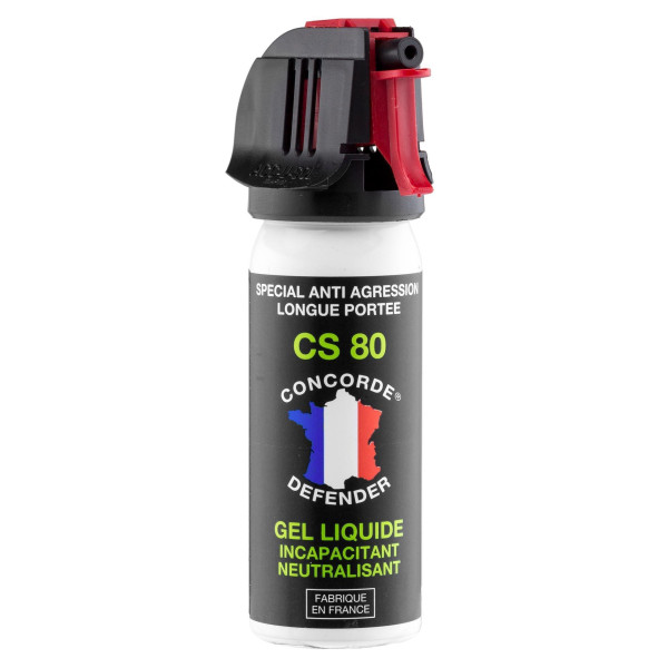 Aérosol CS80 Gel 25ml : Protection Précise, Sécurité Maximale