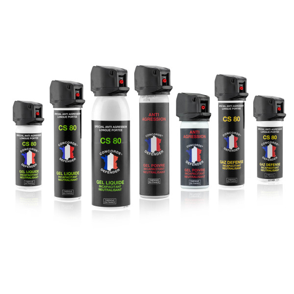 Gel CS 80 - 100 ml : Protection Efficace et Ciblée en Toute Sécurité