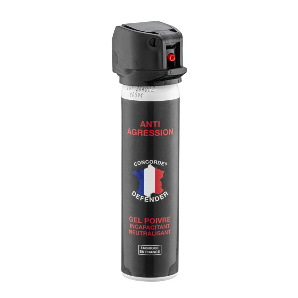 Protection Instantanée : Aérosol Gel Poivre Anti-Agression 25ml