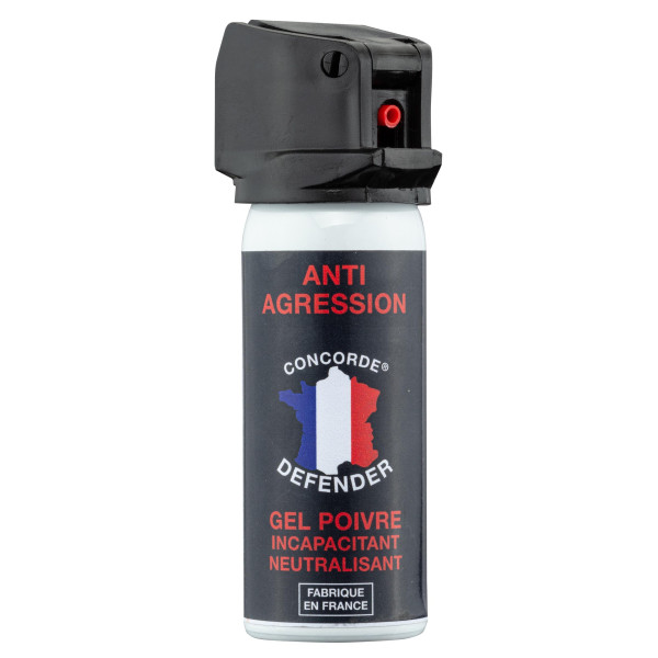 Protection Instantanée : Aérosol Gel Poivre Anti-Agression 25ml