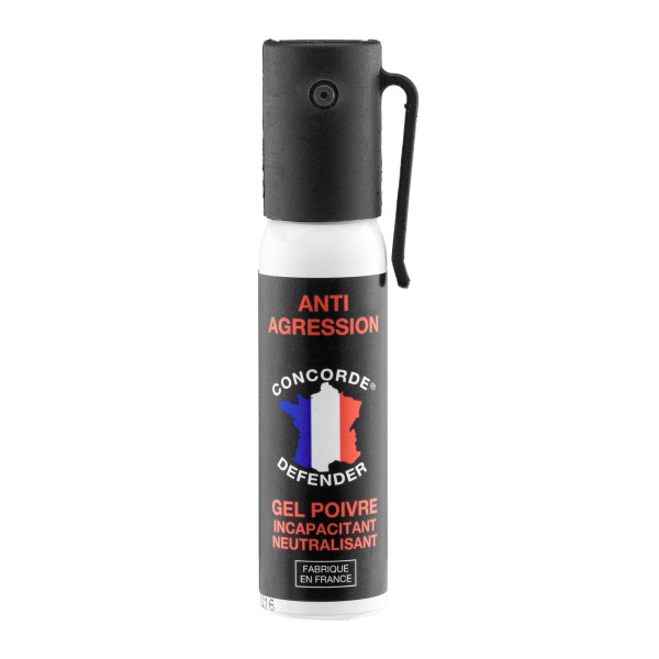 Protection Instantanée : Aérosol Gel Poivre Anti-Agression 25ml