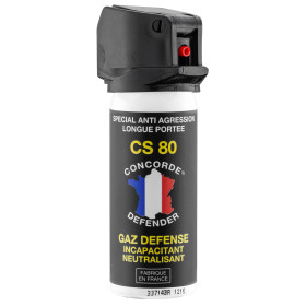 Aérosol GAZ CS 80 - Neutralisation Ciblée, Sécurité Assurée