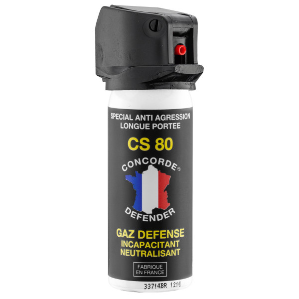 Aérosol GAZ CS 80 - Neutralisation Ciblée, Sécurité Assurée