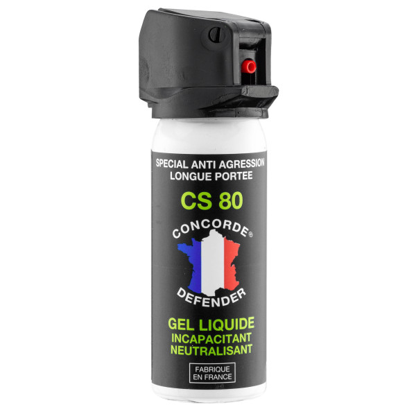 Aérosol GEL CS 80 - 50 ml : Défense Précise et Efficace en Toute Situation