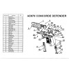 Kit Concorde Defender Cal.50 - Réparation Facile & Durable