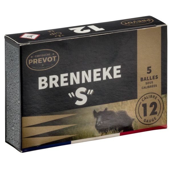 Cartouche Prevot Brenneke S Magnum 12/76 : Puissance et Précision
