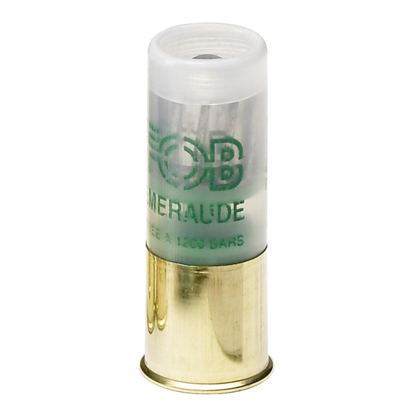Cartouche Fob Émeraude 12/70 : Polyvalence pour grand gibier
