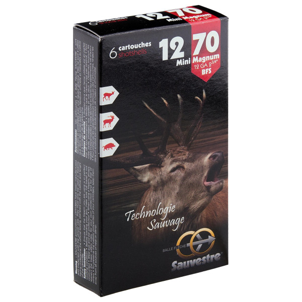 Cartouche Sauvestre Mini Magnum 12/70 : Puissance et Précision Inégalées