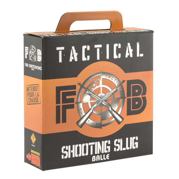 Cartouche Fob Slug Tactical 12/67 : Précision et Impact Maximal