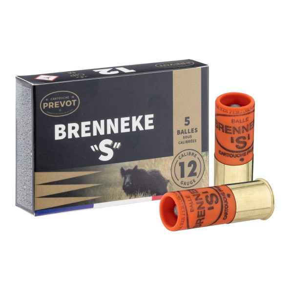 Cartouche Prevot BRENNEKE 12/70 : Précision et Puissance Inégalées