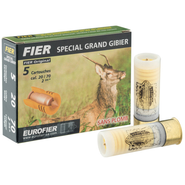 Cartouches Fier Classic 20 g Cal. 20/70 : Précision et Impact Puissant