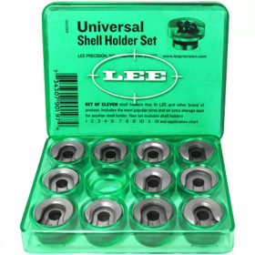 Kit 11 Shell Holders Lee Precision : Polyvalence pour 115 Calibres