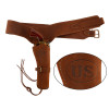 Ceinturon Union State 110 cm - Style authentique et holster intégré