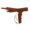 Ceinturon Union State 110 cm - Style authentique et holster intégré