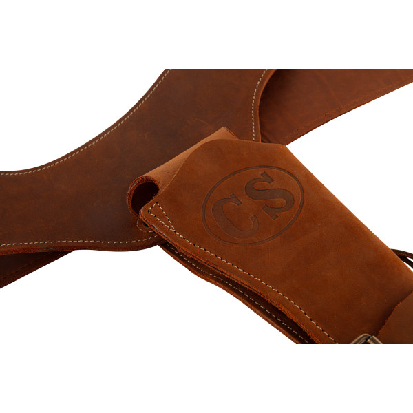 Ceinturon Confederation State 110 cm - Style Western Authentique