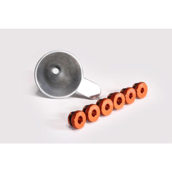 Kit Entonnoir Lyman : Précision Antistatique pour Calibres .22-.338