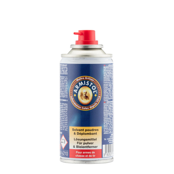 Nettoyage Optimal des Armes : Aérosol Solvant Armistol 150 ml