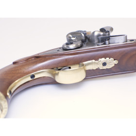 Pistolet Queen Anne Navy Brass .50 : Élégance et Histoire Authentique