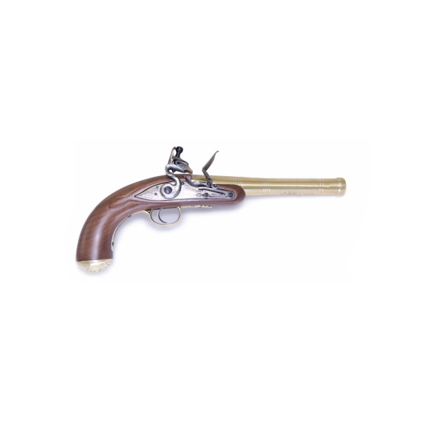 Pistolet Queen Anne Navy Brass .50 : Élégance et Histoire Authentique