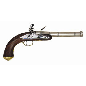 Pistolet Queen Ann à silex cal. .50 : Précision historique assurée