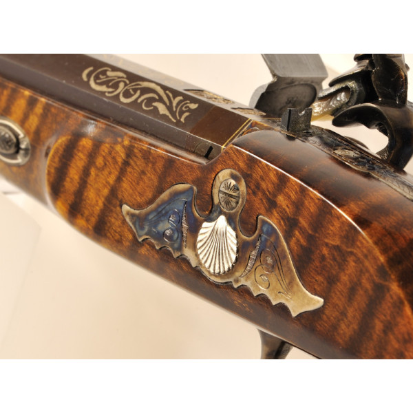 Pistolet Pedersoli Le Page Luxe : Précision et Élégance du XVIIIe