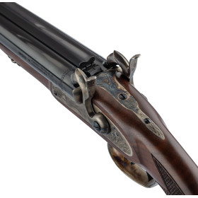 Pistolet Howdah Hunter : Puissance et Élégance Coloniale