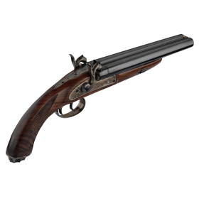 Pistolet Howdah Hunter : Puissance et Élégance Coloniale