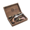 Pistolet Derringer Liegi Luxe : Élégance et Précision en Coffret Bois