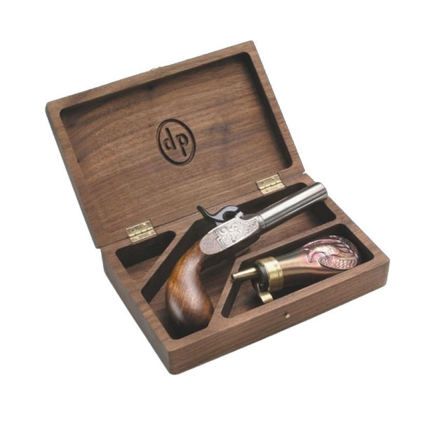 Pistolet Derringer Liegi Luxe : Élégance et Précision en Coffret Bois