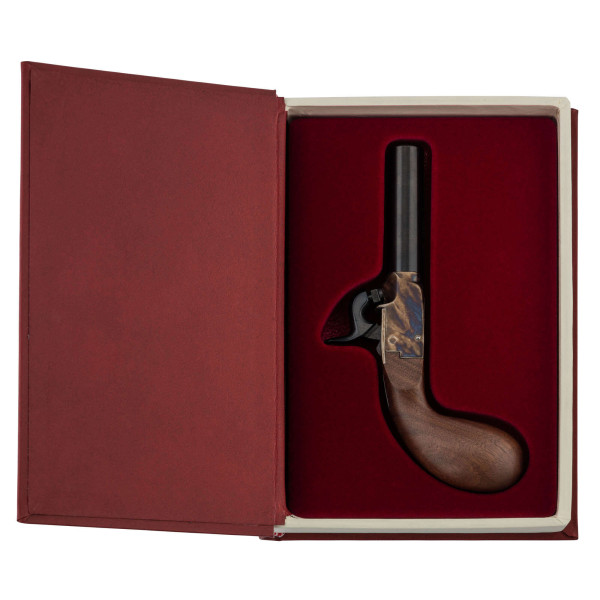 Pistolet Derringer Liegi : Élégance et Discrétion en Coffret Livre