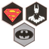 Présentoir Velcro Noir + 20 Patchs Hexa : Style et Organisation