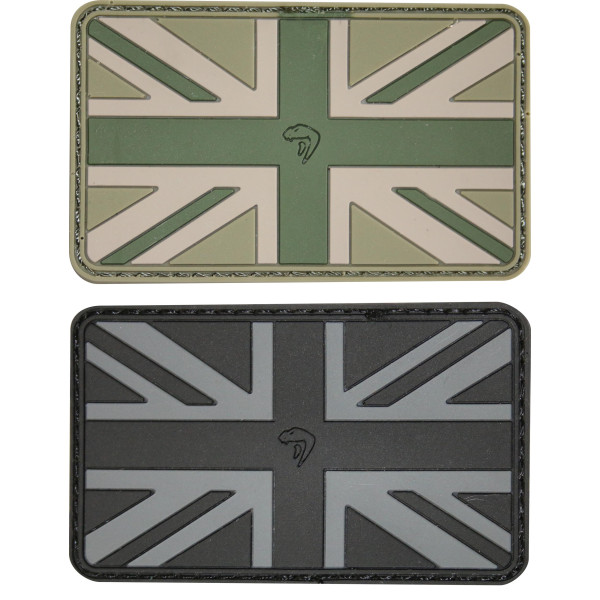 Patch PVC Union Jack Viper : Style Durable et Facile à Fixer
