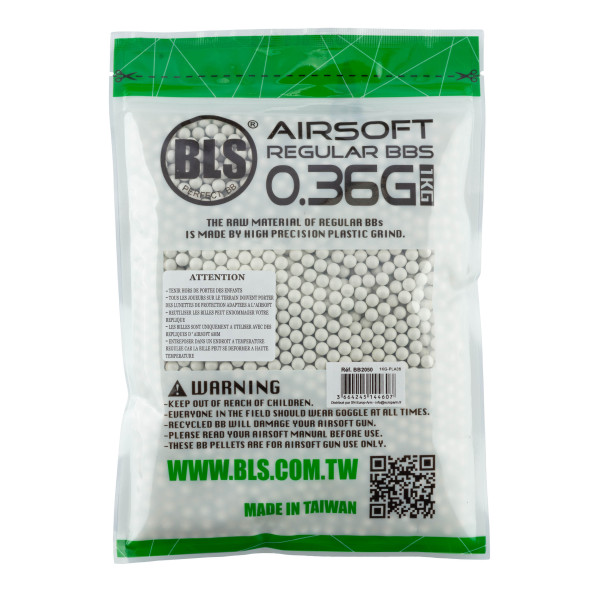 Billes BLS 0.36g Bio : Précision Écologique pour Snipers