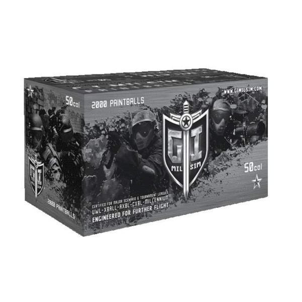 Billes Paintball GI Sportz Cal .50 : Précision et Fiabilité Assurées
